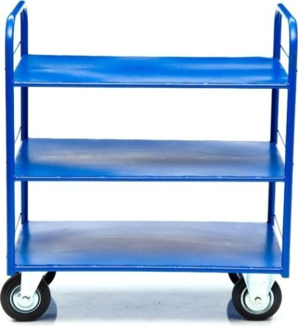 Тележка платформенная СТЕЛЛА-ТЕХНИК КР-3-160 3-х ярусная, 600х900мм [КР-3-160-К]