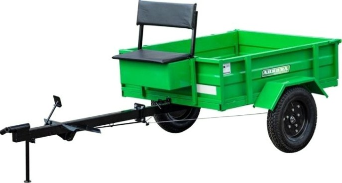 Тележка прицепная AURORA ТПМ1-121 (300кг) [33455]