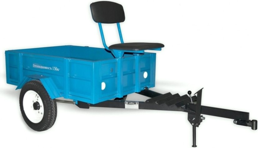 Тележка прицепная НЕВА ТПМ - М (для мотоблоков Нева, Ока, Угра) [043184]