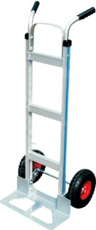 Тележка ручная складная СТЕЛЛА-ТЕХНИК КТ-2125А Alu 2-х колесная, алюминевая, две ручки 150 кг [KT-2125A]