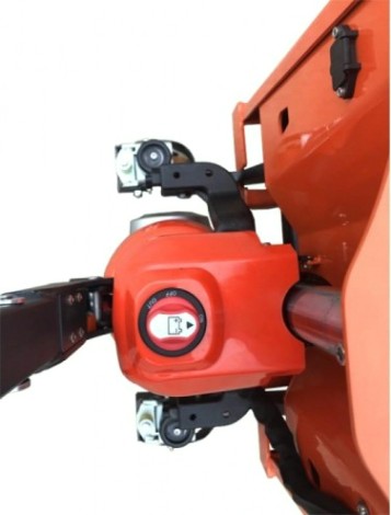 Тележка самоходная GROST SPT15 сопровождаемая 1,5 т, длина вил - 1120 мм (212644)