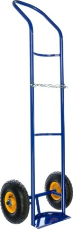 Тележка транспортировочная ГБ-1 под один газовый баллон на пневмо колесах