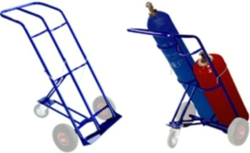 Тележка транспортировочная КП-2 под два баллона (пропан+кислород) (без колес) [09000605]