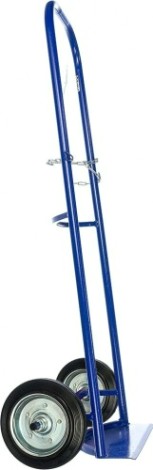 Тележка транспортировочная ПР-1 под один баллон для пропана колеса из литой резины