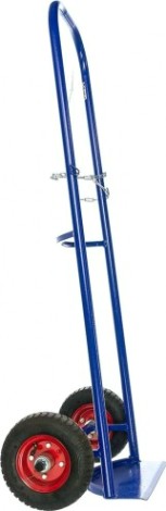 Тележка транспортировочная ПР-1 под один баллон для пропана на пневмо колесах
