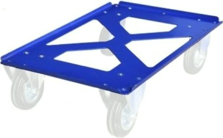 Тележка транспортировочная Rusklad "Скейт" 400х600 мм (без колес) [Скейт б/к]