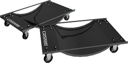 Тележки колесные СОРОКИН 9.62 для транспортировки 1 т (2 шт.)