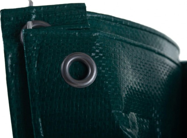 Тент Biber 120 г/м2, 93283 полимерный, влагозащитный, c люверсами 4м х 6м [Тов-156786]