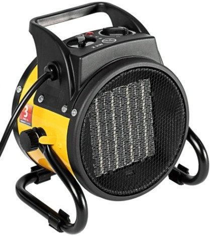 Тепловая пушка электрическая Denzel DHC 2-100 керамический нагреватель [96429]