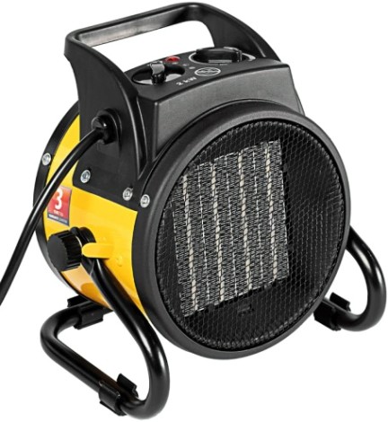 Тепловая пушка электрическая Denzel DHC 2-100 керамический нагреватель [96429]