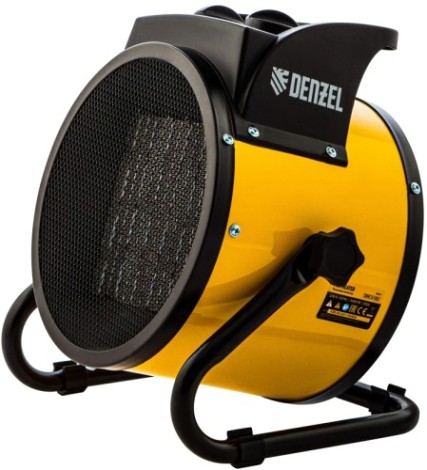 Тепловая пушка электрическая Denzel DHC 3-150 керамический нагреватель [96431]