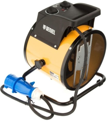 Тепловая пушка электрическая Denzel DHC 5-400 керамический нагреватель [96428]