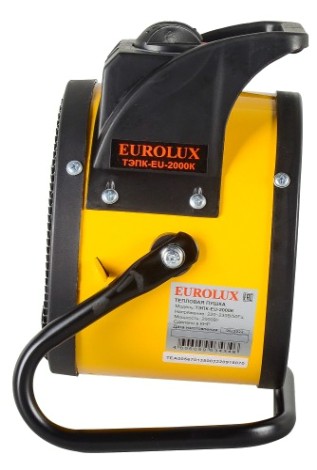 Тепловая пушка электрическая EUROLUX ТЭПК-EU-2000K [67/1/35]