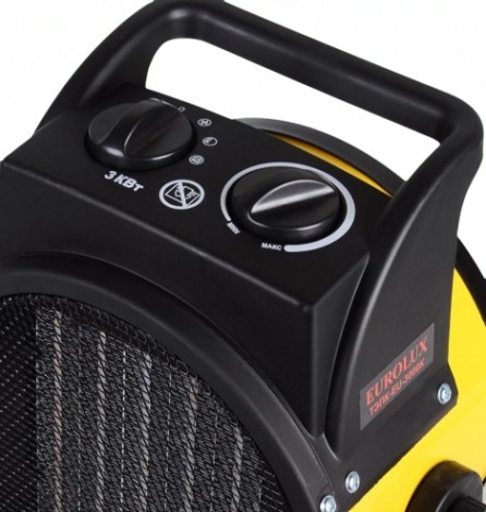 Тепловая пушка электрическая EUROLUX ТЭПК-EU-3000K [67/1/37]