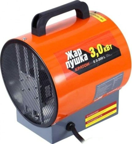 Тепловая пушка электрическая КРАТОН Жар-пушка Е 3-300 L [3 09 04 029]
