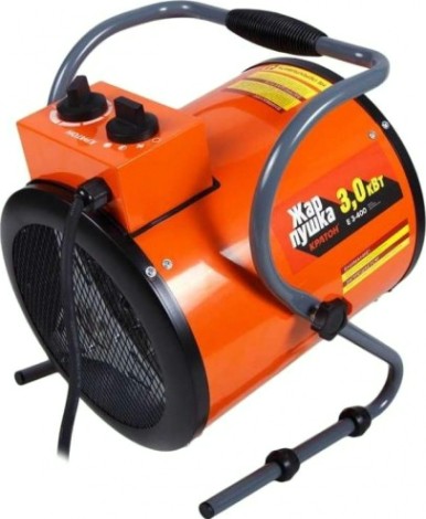 Тепловая пушка электрическая КРАТОН Жар-пушка Е 3-400 [3 09 04 031]