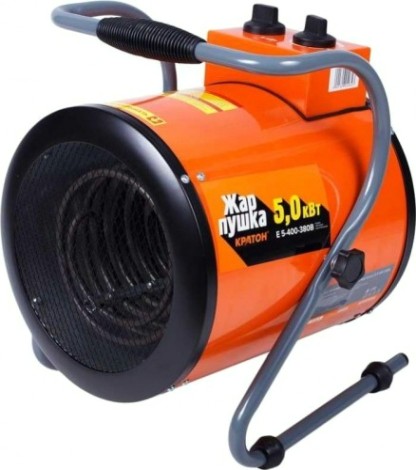 Тепловая пушка электрическая КРАТОН Жар-пушка Е 5-400-380В [3 09 04 032]