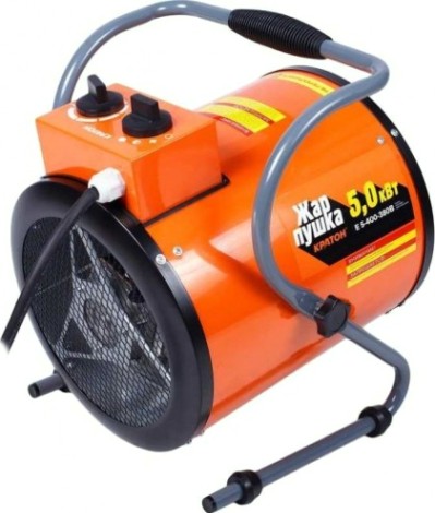 Тепловая пушка электрическая КРАТОН Жар-пушка Е 5-400-380В [3 09 04 032]