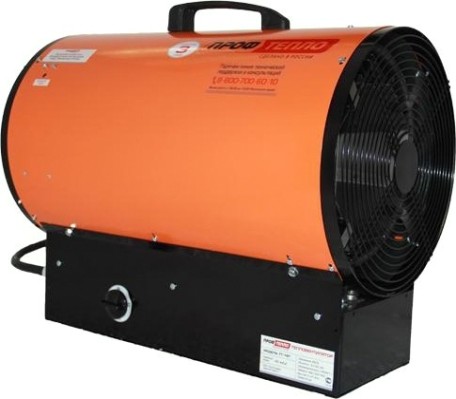 Тепловая пушка электрическая ПРОФТЕПЛО ТТ-18Т апельсин круглая [4110820]