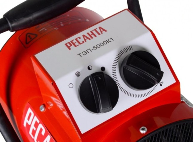 Тепловая пушка электрическая Ресанта ТЭП- 5000К1 [67/1/19]