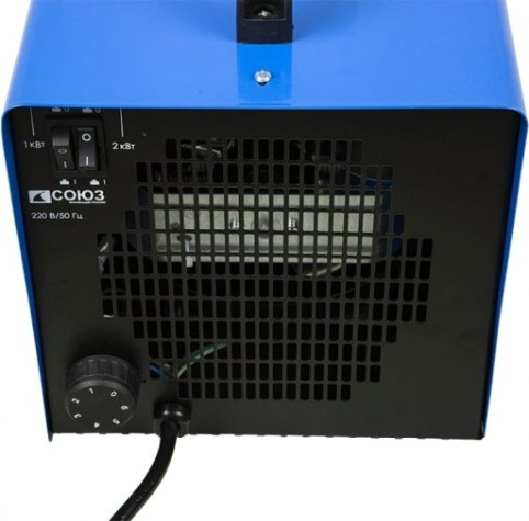 Тепловая пушка электрическая СОЮЗ ТВС-3020К термостат,защита от перегрева