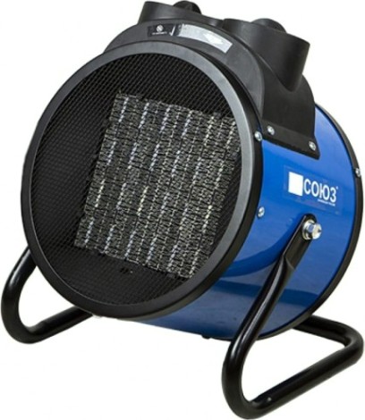 Тепловая пушка электрическая СОЮЗ ТВС-3022К термостат, защита от перегрева Тепловая пушка электрическая СОЮЗ ТВС-3022К термостат, защита от перегрева