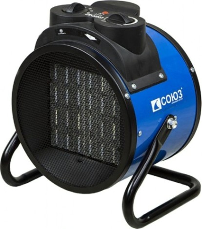 Тепловая пушка электрическая СОЮЗ ТВС-3022К термостат, защита от перегрева Тепловая пушка электрическая СОЮЗ ТВС-3022К термостат, защита от перегрева