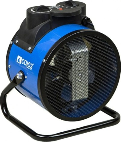 Тепловая пушка электрическая СОЮЗ ТВС-3022К термостат, защита от перегрева Тепловая пушка электрическая СОЮЗ ТВС-3022К термостат, защита от перегрева