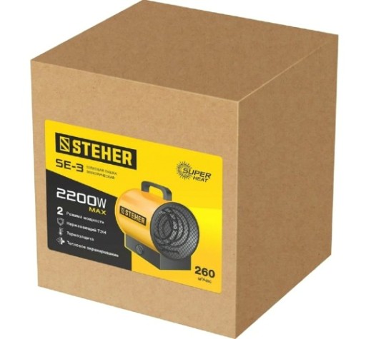 Тепловая пушка электрическая Steher SE-3 Тепловая пушка электрическая Steher SE-3