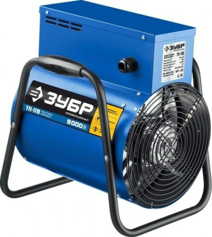 Тепловая пушка электрическая ЗУБР Профессионал ТП-П9 [ТП-П9]