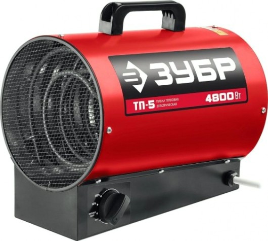 Тепловая пушка электрическая ЗУБР ТП-5 Тепловая пушка электрическая ЗУБР ТП-5
