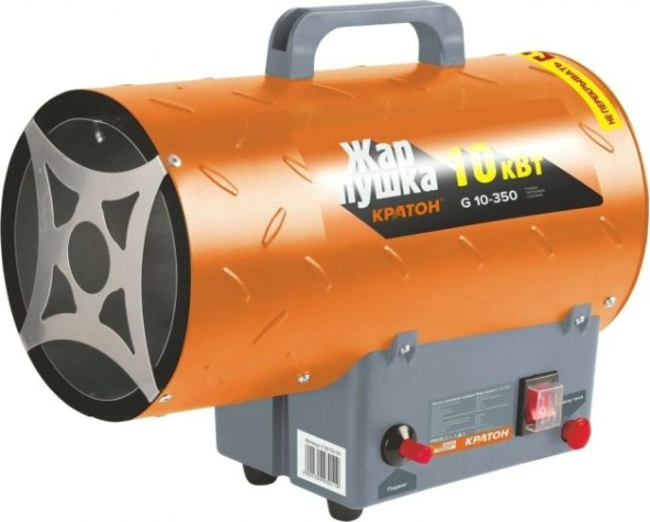 Тепловая пушка газовая КРАТОН Жар-пушка G 10-350 [3 09 03 011]