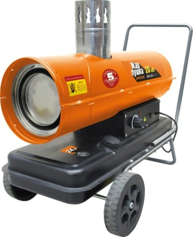 Тепловая пушка на дизтопливе непрямого нагрева КРАТОН IDH-20 [3 09 05 017]