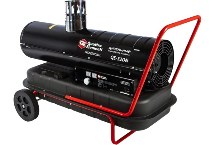 Тепловая пушка на дизтопливе непрямого нагрева QUATTRO ELEMENTI QE-32DN [906-982]