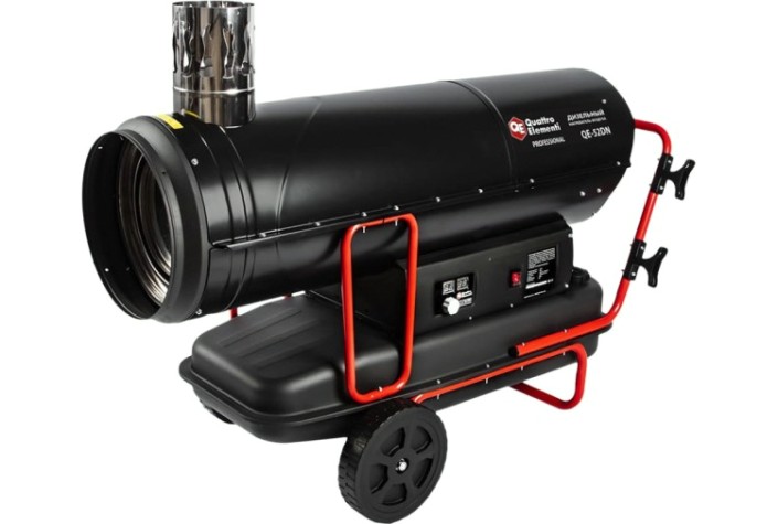 Тепловая пушка на дизтопливе непрямого нагрева QUATTRO ELEMENTI QE-52DN [906-999]