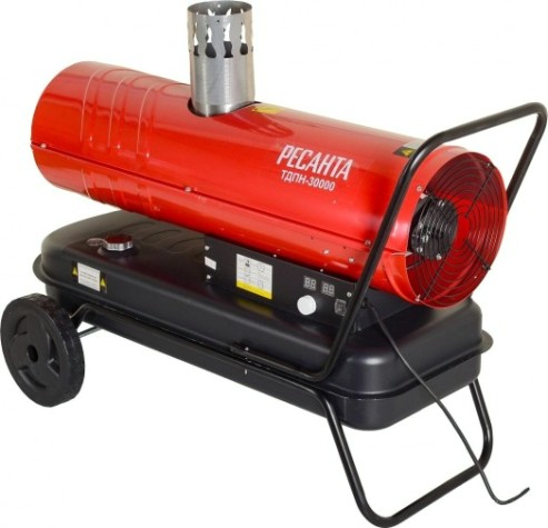 Тепловая пушка на дизтопливе непрямого нагрева Ресанта ТДПН-30000 [67/1/12]