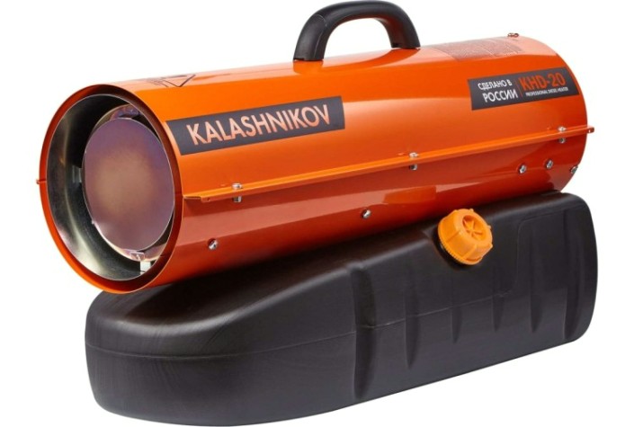 Тепловая пушка на дизтопливе прямого нагрева KALASHNIKOV KHD-20 [НС-1432366]