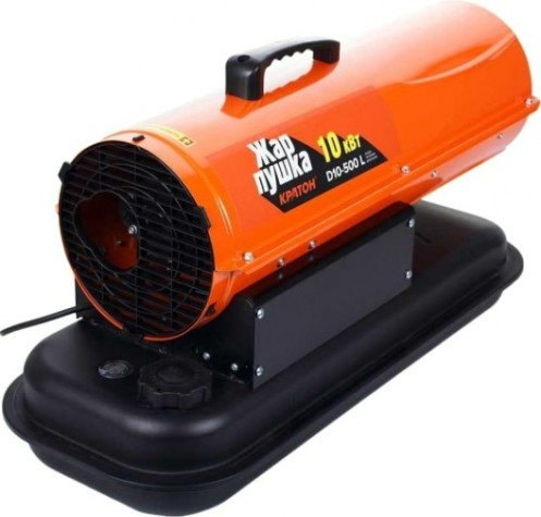 Тепловая пушка на дизтопливе прямого нагрева КРАТОН Жар-пушка D 10-500 L [3 09 05 013]