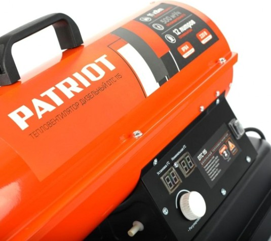 Тепловая пушка на дизтопливе прямого нагрева PATRIOT DTC 115 [633703034]