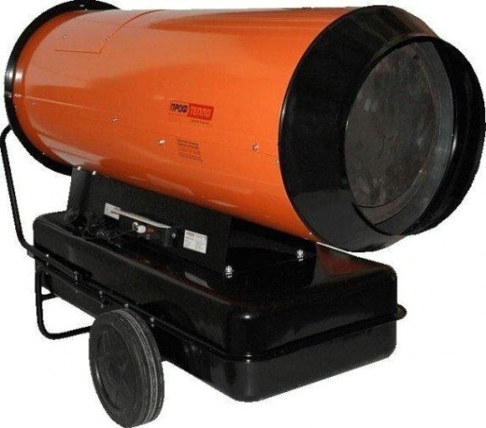 Тепловая пушка на дизтопливе прямого нагрева ПРОФТЕПЛО ДН-105П (апельсин) с дисплеем [8095870]