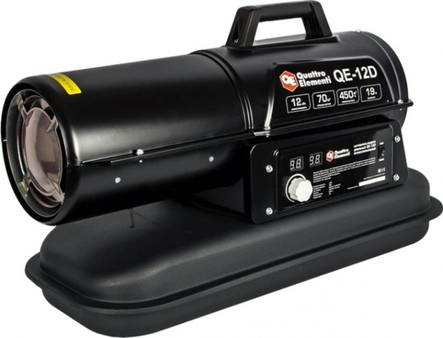 Тепловая пушка на дизтопливе прямого нагрева QUATTRO ELEMENTI QE-12D [243-899]