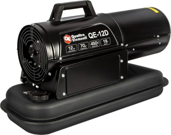 Тепловая пушка на дизтопливе прямого нагрева QUATTRO ELEMENTI QE-12D [243-899]