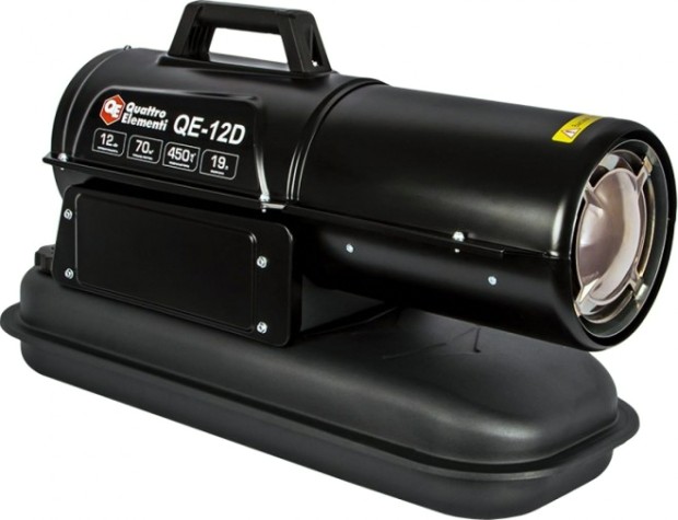 Тепловая пушка на дизтопливе прямого нагрева QUATTRO ELEMENTI QE-12D [243-899]
