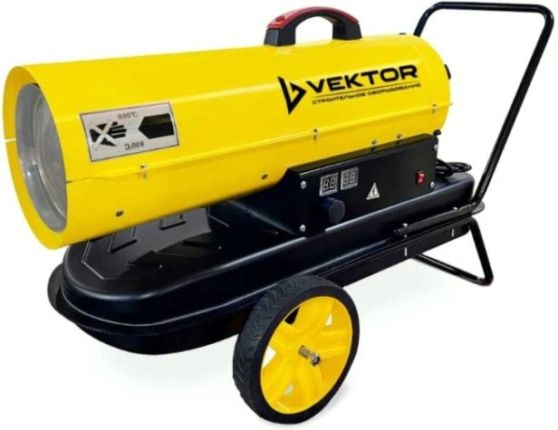 Тепловая пушка на дизтопливе прямого нагрева VEKTOR DH-20 [00-00006347]