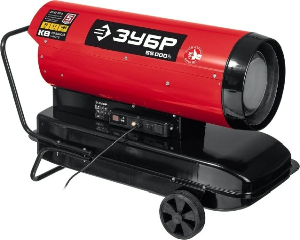 Тепловая пушка на дизтопливе прямого нагрева ЗУБР ДП-К8- 55-Д [ДП-К8-55-Д]