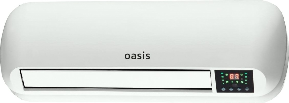 Тепловентилятор электрический OASIS NTG-20 настенный [4640130953980]