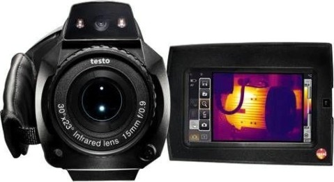 Тепловизор Testo 885-2 с 2-мя объективами (/С0 (стандартный объектив) + С1 (телеобъектив)) [05630885X2]