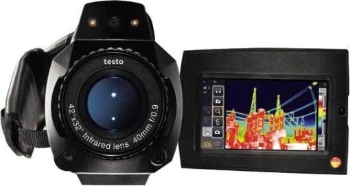 Тепловизор Testo 890-2 с 2-мя объективами (/С0 (стандартный объектив) + С1 (телеобъектив)) [05630890X2]