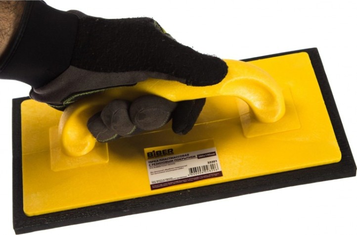 Терка Biber 35 501 с резиновым покрытием 280х140мм [тов-085751]