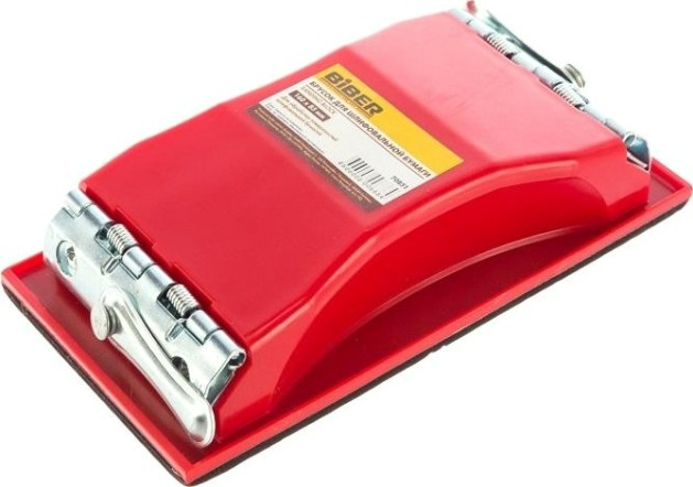 Терка Biber 70851 для шлифовальной бумаги 160х85мм [тов-048253]